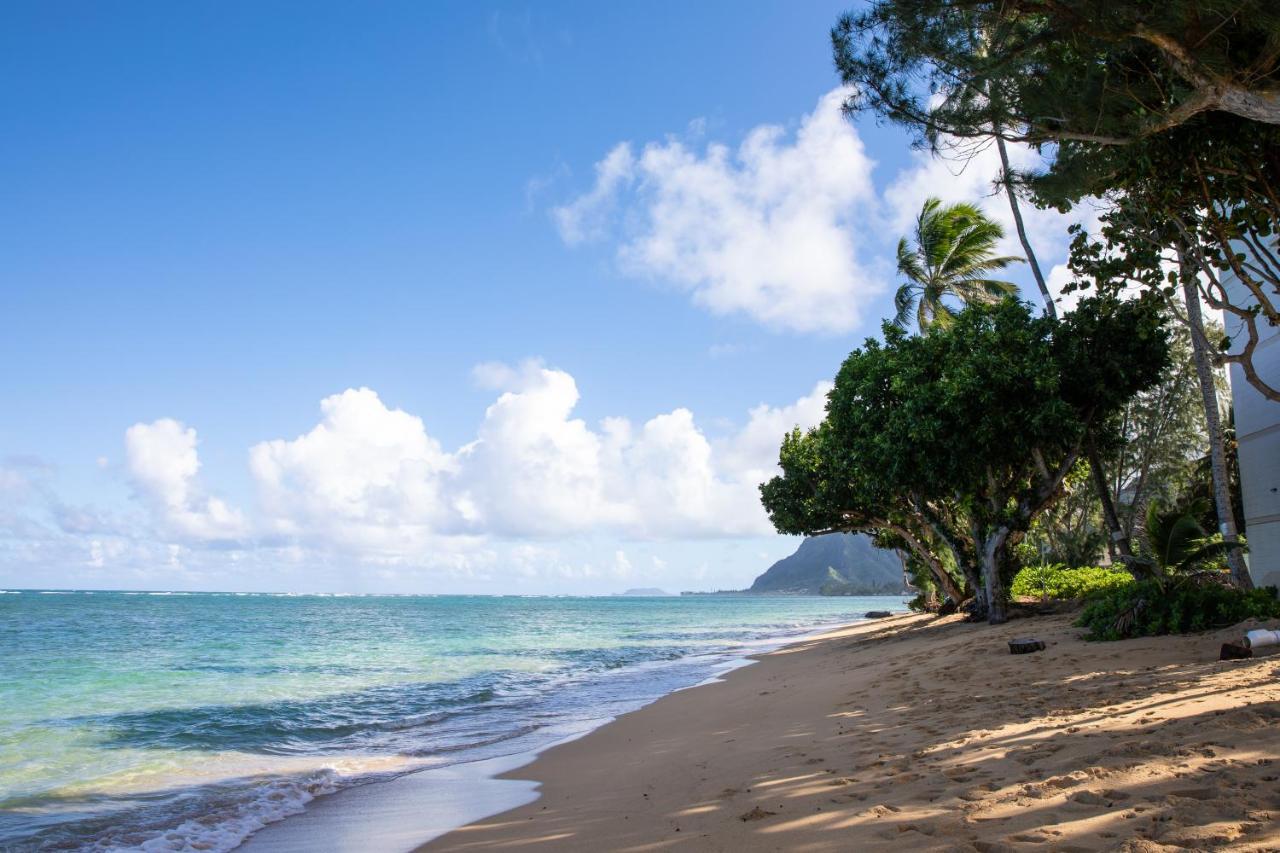 Breezy Beachfront Bali-Style Haven 180 Degree Oceanview Hau'ula 外观 照片